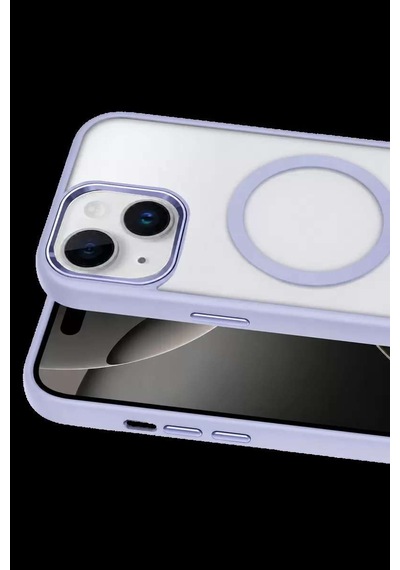 İphone 15 Terea Magsafe Kapak - Mor