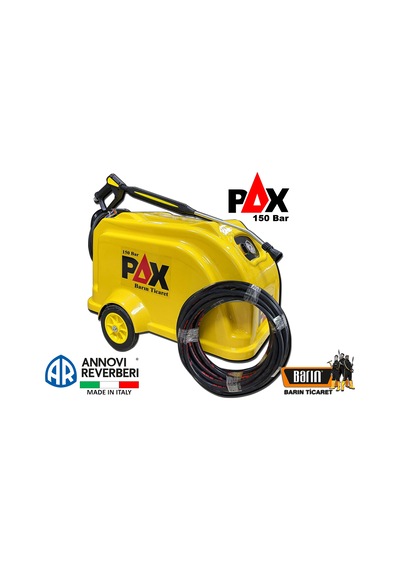 Pax 150 Bar Soğuk Oto Yıkama Makinası İtalyan Pompa Monofaze