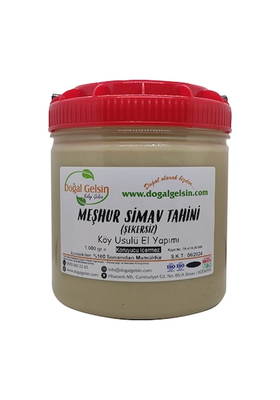 Doğal Gelsin Meşhur Simav Tahini (Şekersiz) - 1.000 gr