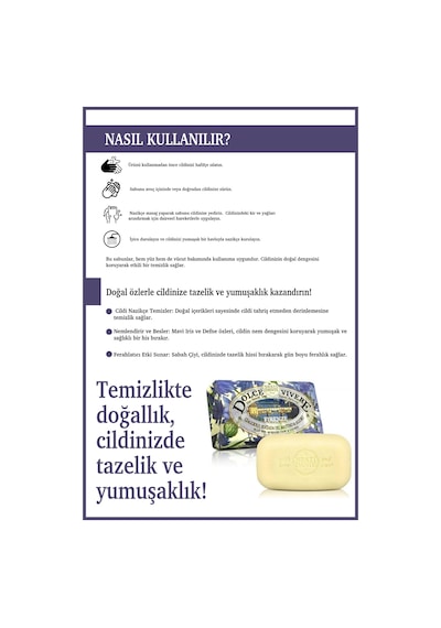Nesti Dante Dolce Vivere Frienze Vegan Bakım Sabun 250 G