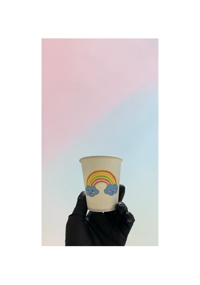 Gökkuşağı-yaz-unicorn Doğumgünü Parti Temalı Tek Kullanımlık 7 Oz 50 Adet Karton Bardak 1