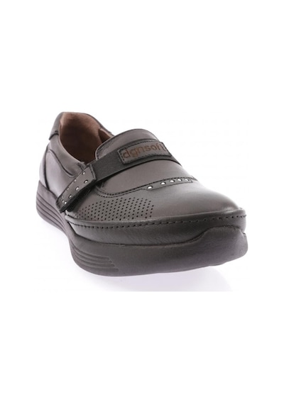 Dgn 1035-23y Kadin Dolgu Taban Cirtli Comfort Ayakkabi 1035-1506-R1534 Siyah