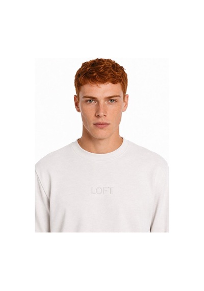 Loft Regular Fit Erkek Sweatshirt Lf2044098 Q1.v1 Beyaz