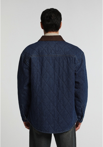 Colin's Colins Oversize Fit Düğmeli Astarlı Erkek Dark İndigo Denim Ceket Cl1082649 Q1.v1 Dn44496 Colin's Colins Oversize Fit Düğmeli Astarlı Erkek Dark İndigo Denim Ceket Cl1082649 Q1.v1 Dn44496