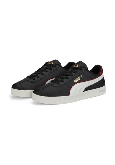 Puma Club Fc Unisex Sneaker - Siyah - Beyaz - Bordo