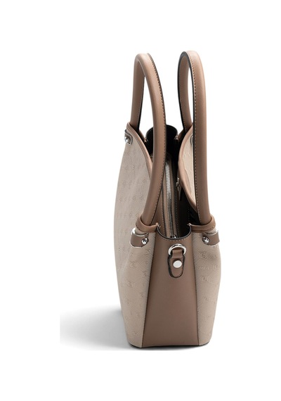 Silver Polo Sp1254 Kadın El Çantası Fashion Bej-latte