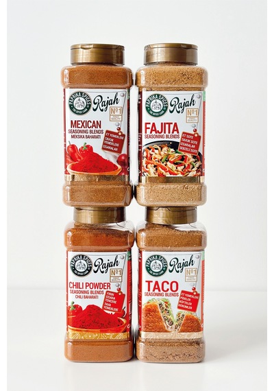 Lezzetçi Mexican + Fajita + Chili Powder + Taco 4 x 600 G