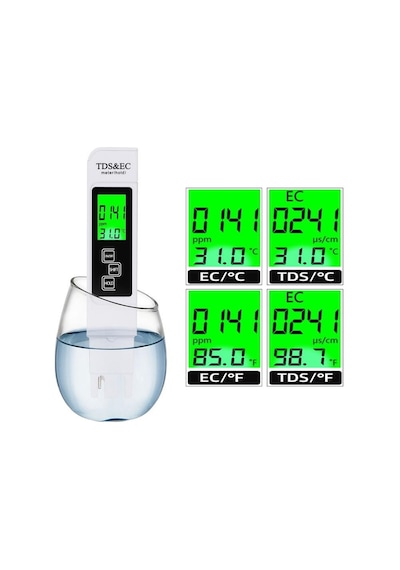 Tds&Ec Metre Taşınabilir Su Kalite Analiz Cihazı