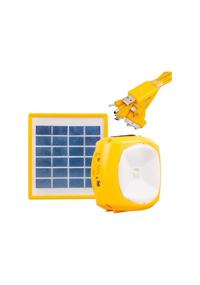 Powermaster Şarjlı Solar Aydınlatma Seti Tek Panelli 1 ADET