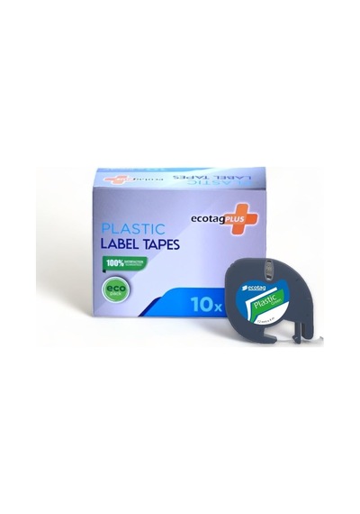 Dymo Letratag Etiket Muadili 12 Mm X 4 Mt Plastik Yeşil 10 Lu Genel