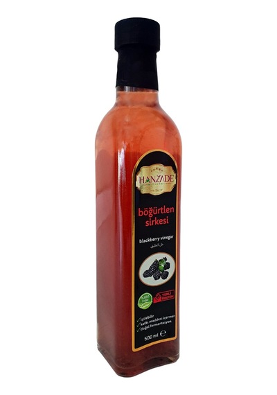 Hanzade Bitkisel Böğürtlen Sirkesi 500 ML
