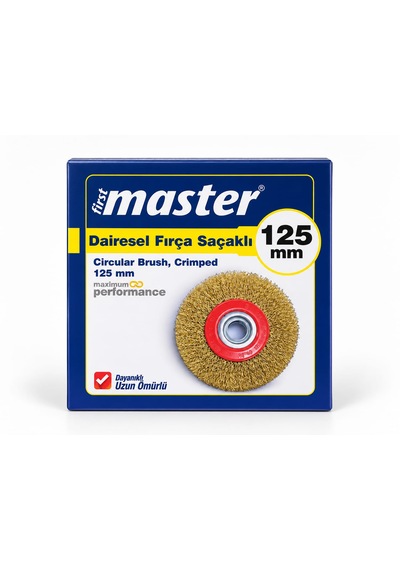 Master Daıresel Fırca Sacaklı 125 Mm 505115