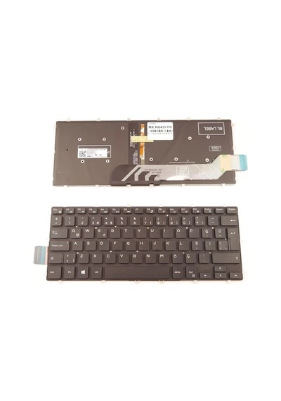 Dell P69g 5368 5471 5568 7368 Notebook Klavye Siyah Tr Işıklı