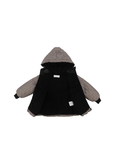 Bebegen Unisex Vizon İçi Peluş Kapitoneli Mont Çok Renkli