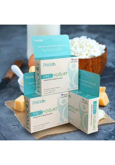 Preobio Vegan Yoğurt Mayası 2gr x 5 Şase