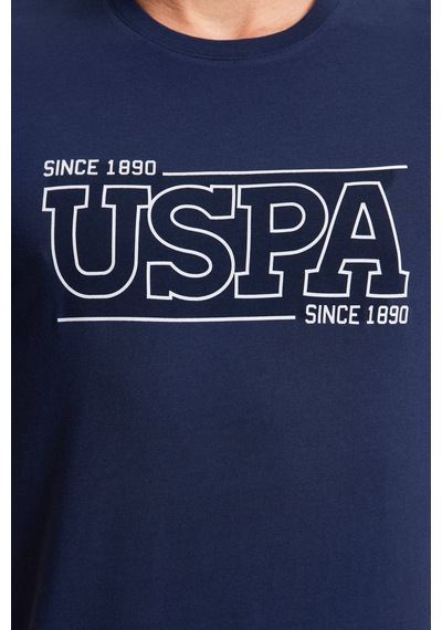U.S. Polo Assn. U.s. Polo Assn. Erkek T-shirt Pu-9667 Lacivert