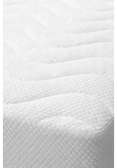 Sıvı Geçirmez Elyaf Dolgulu Kapitone Honeycomb Desenli Fitted Bazalı Yatak Alezi Nefes Alan Microfiber Yatak Koruyucu Alez Beyaz Tek Kişilik - Çift Kişilik
