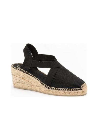 Toni Pons Kadın Sandalet Ter Elastic Linen Black Negre -5837 Black