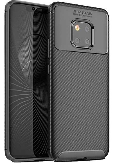 Adige Huawei Mate 20 Pro Kılıf Negro Karbon Desen Silikon
