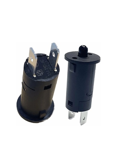 Ic-187a Ters Kapak Switch Normalde Kapalı Kontak 12mm Siyah 1 Adet