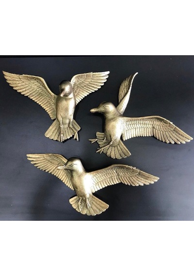 ÜÇLÜ KUŞ DUVAR DEKORU DD186-3