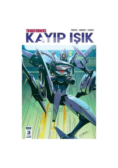 Transformers Kayıp Işık Bölüm 3 Kapak A - James Roberts - Presstij Kitap