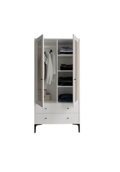 Trio White M Genç Odası %100mdf Beyaz
