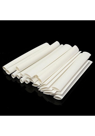 Daralan Makaron - Yuvarlak - 3.2 Mm - Beyaz