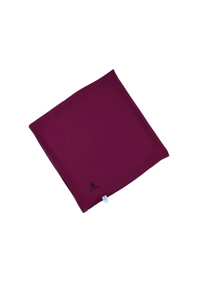 Mim Eşarp Mısırlı Eşarpları Queen Krep Düz Renk Eşarp 140x140 Cm Bordo