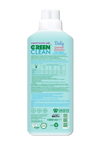 Mey İthalat Baby Bitkisel Çamaşır Deterjanı 1000 Ml 20 Yıkama Diğer