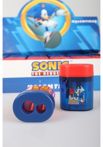X Dekomus Lisanslı Sonic 2 Adet Çift Bıçaklı Kalemtraş