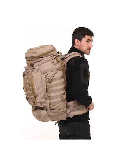 Single Sword Premium Kalite 100+10l Su Geçirmez Outdoor Sırt Çantası Bej