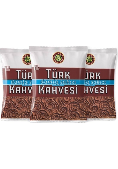 Kahve Dünyası Damla Sakızlı Türk Kahvesi 3 x 100 G