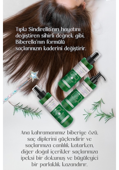 Mecitefendi Biberiye Saç Bakım Seti Biberella - Biberiye Şampuan 150 ml + Biberiye Mecitefendi Biberiye Saç Bakım Seti Biberella - Biberiye Şampuan 150 ml + Biberiye