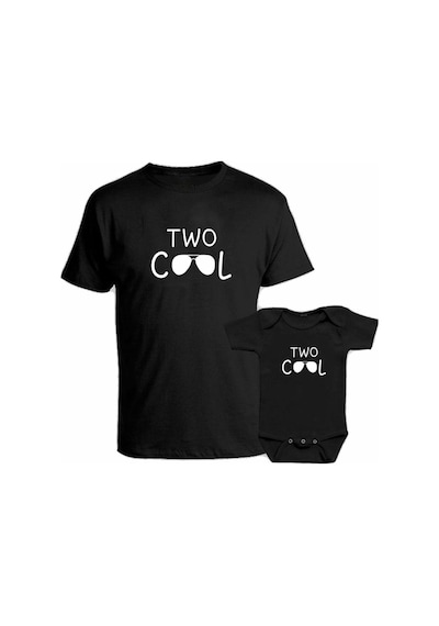 Two Cool Baba Oğul Kız Tişört Zıbın Kombini