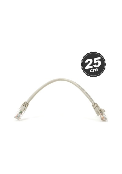 Cat6 0.25M Utp Sarı Network  Kablosu