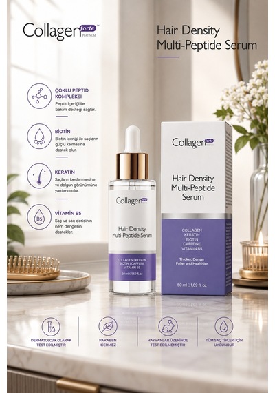 Collagen Forte Platinum Hair Density Multi-Peptide Serum 50 ML