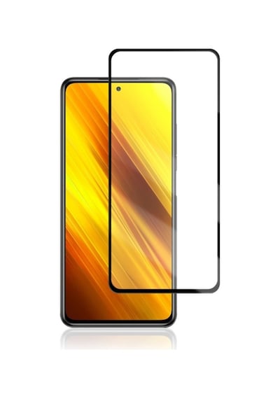 Xiaomi Poco X3 Nfc İle Uyumlu Şeffaf Ekranı Tam Kaplayan 5d Cam Kırılmaz Cam Ekran Koruyucu