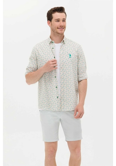 U.s. Polo Assn. Erkek Uzun Kollu Gömlek 1577132 Yeşil U.s. Polo Assn. Erkek Uzun Kollu Gömlek 1577132 Yeşil