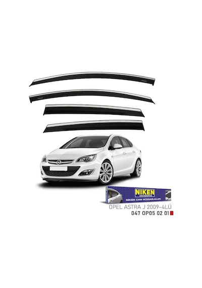 Niken Opel Astra J Cam Rüzgarlığı Kromlu Niken 047 Op05 02 01