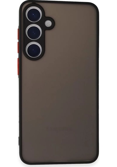 Newface Samsung Galaxy S24 Kılıf Montreal Silikon Kapak - Siyah