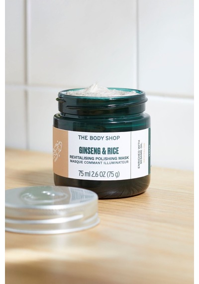 The Body Shop Ginseng & Rice Aydınlatıcı Ve Arındırıcı Maske 75 Ml/ Chınese Gınseng Rıce Yeni Ambalaj