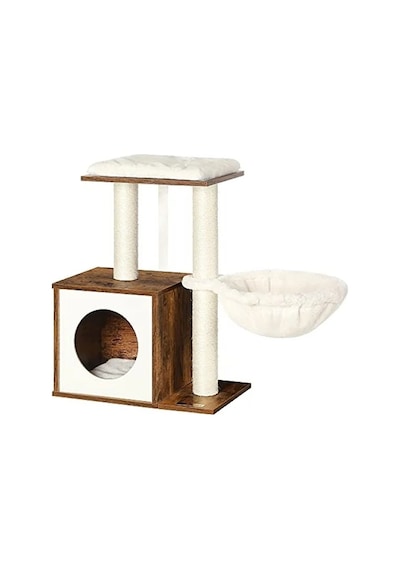 Modern Kedi Ağacı - Tırmalama Direkli Tasarım