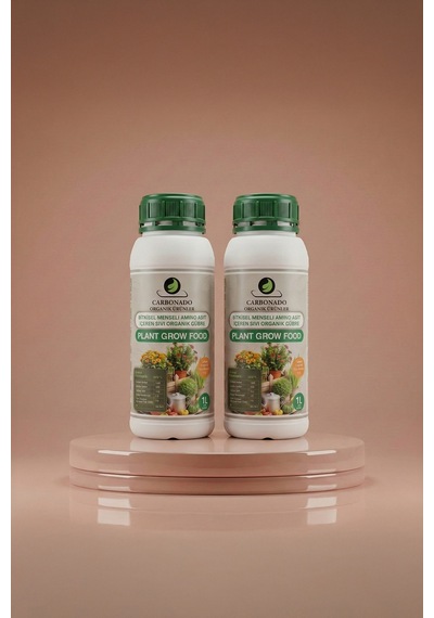 Plant Grow Food 1l Sıvı Organik Gübre 2'li Avantaj Paketi 1000