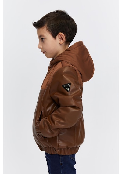 Benitto Kids Erkek Çocuk Mevsimlik Ceket 51321 Kahve Kahverengi