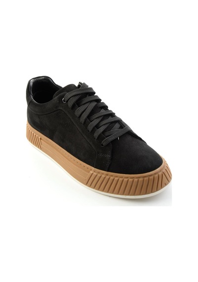 Bambi Siyah Nubuk Hakiki Deri Erkek Sneaker E01774007001