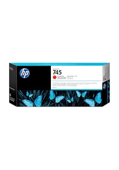 Hp 745 Cromatic Red Kartuş / 300 Ml F9K06A Hp 745