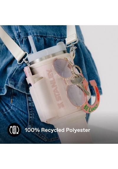 571 Collections Stanley Carry All Quencher Taşıma Çantası 1.18 L İçin - Pembe Kuvars Rose Quartz Açık Altın
