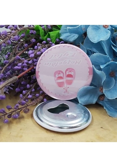 Pusetli Bebek Konsept Baskılı Bebek Şekeri Metal Magnet 15 Adet