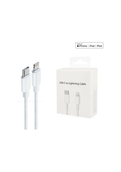 AppleiPhone Uyumlu 11 11 Pro Max Lightning Hızlı Şarj Kablosu 1 Metre